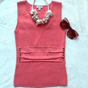 Cache sleeveless shirt